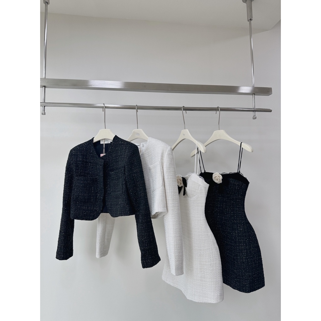 ĐẦM 2 DÂY NƠ + ÁO KHOÁC - A05181