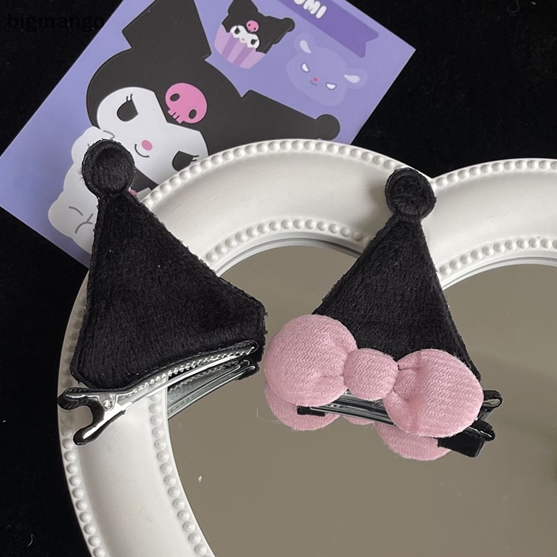 Bigmango Set 2 Kẹp Tóc Hình Tai Thỏ kuromi Dễ Thương Cho Bé Gái
