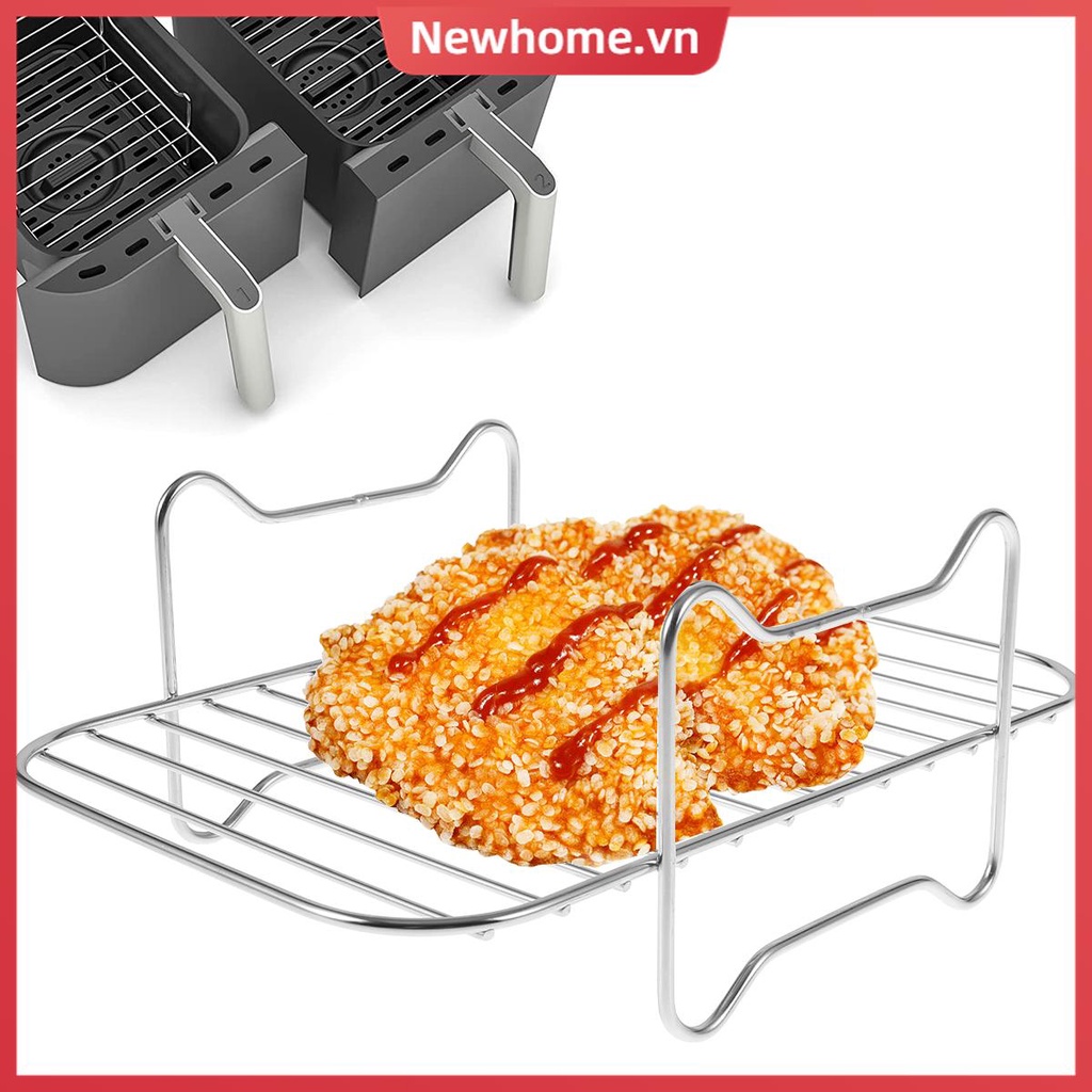 Vỉ Chiên Không Khí Bằng Thép Không Gỉ Cho Nồi Chiên Không Dầu shoptkc6405