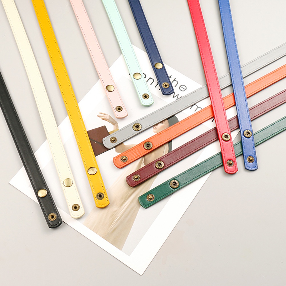1 Chiếc Tay Cầm Túi Xách Bằng Da pu Màu Trơn Dễ Phối Đồ diy