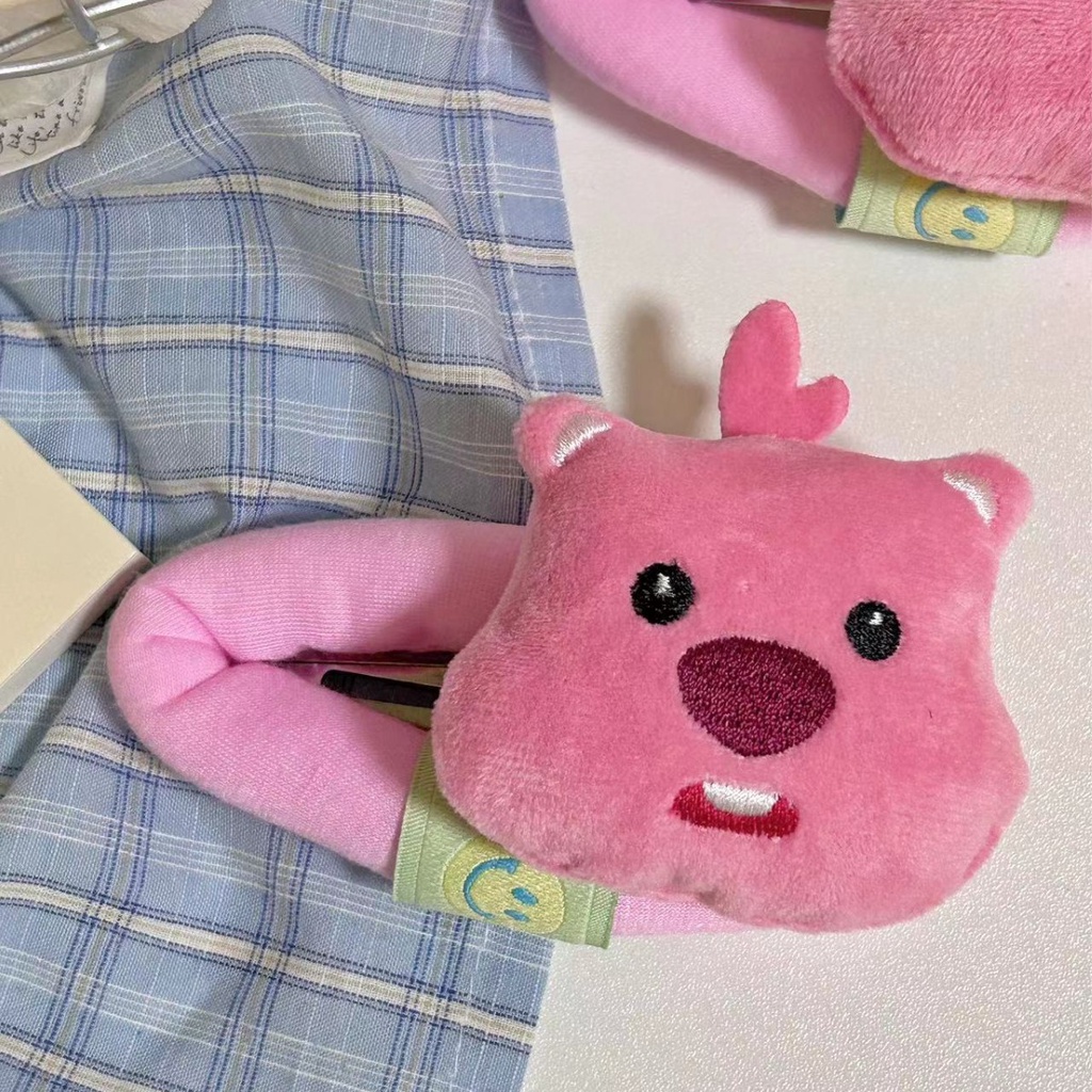 Kẹp Tóc Lông Xù Kiểu Hoạt Hình Đáng Yêu Cho Nữ Mùa Đông