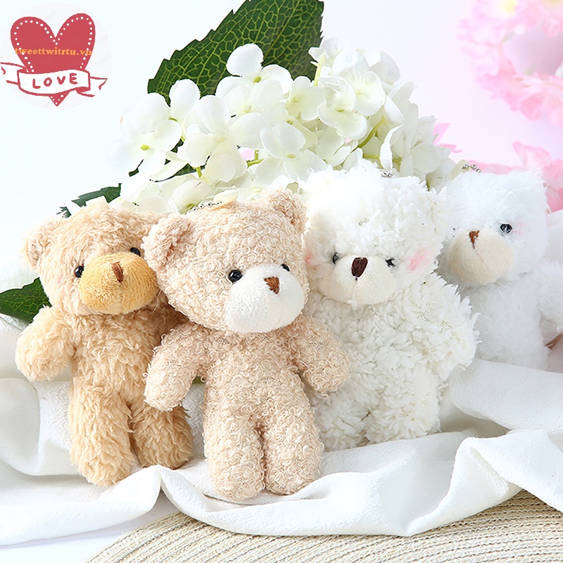 Tri Móc Khóa Hình Gấu Nhồi Bông Đáng Yêu