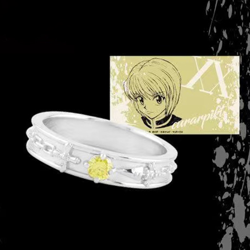 Nhẫn Kim Loại Hóa Trang Nhân Vật phantom troupe gon killua kurapika Phim hunter x hunter