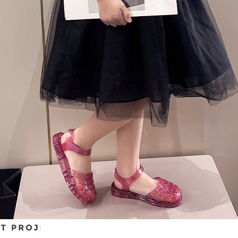 Ayuer Xăng đan Đế Mềm size 24-35 Phong Cách Công Chúa Cho Bé Gái