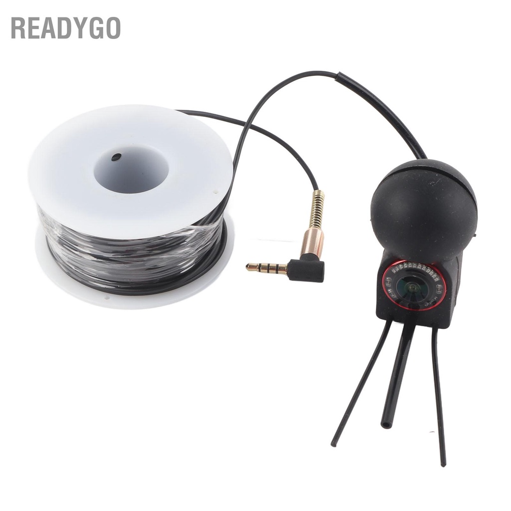 ReadyGo Camera câu cá dưới nước 4.3in TN HD Máy dò chống IP68 với 12 đèn nhìn đêm để 100‑240V