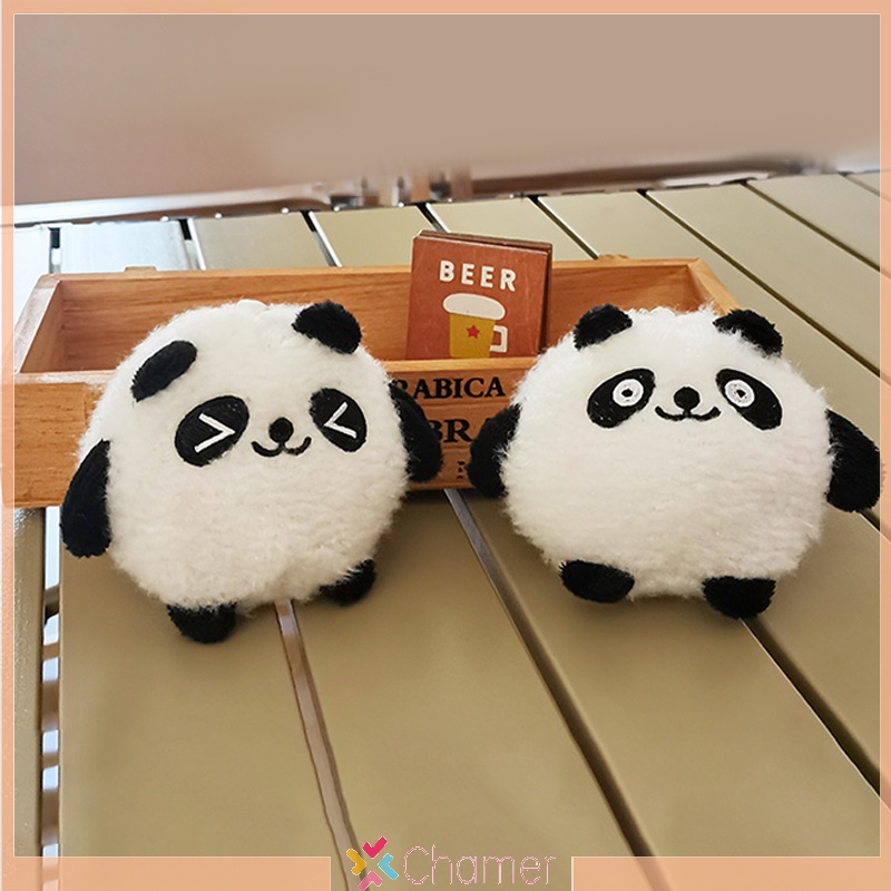 Móc Khóa Hình Gấu Trúc Nhồi Bông mini Dễ Thương Mới