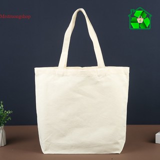 Túi Vải Canvas Kích thước 33cmx38cmx10cm chữ nhật ngang, chữ nhật dọc