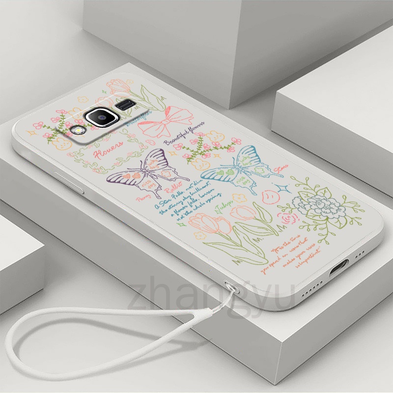 ốp lưng Samsung J2 Prime G532 J2 ACE G530 J7 Ốp Điện Thoại tpu Silicon Chống Sốc In Hình Hoa Cho Sam