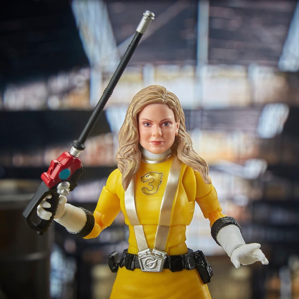 Mô hình nhân vật Hasbro⚡Power Rangers Lightning Collection⚡6- inches RPM Yellow Ranger - Full Team