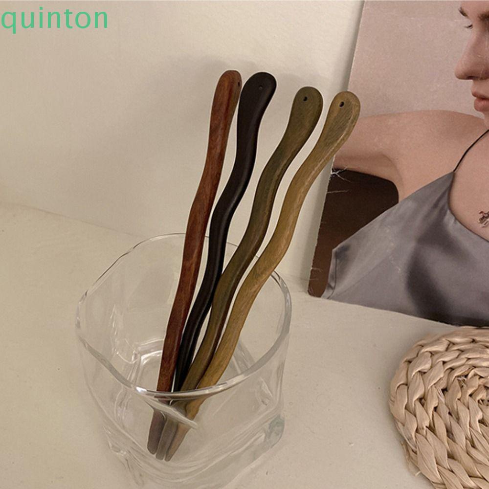 Staiai Trâm Cài Tóc Bằng Gỗ Đơn Giản Phong Cách Trung Hoa Cho Nữ