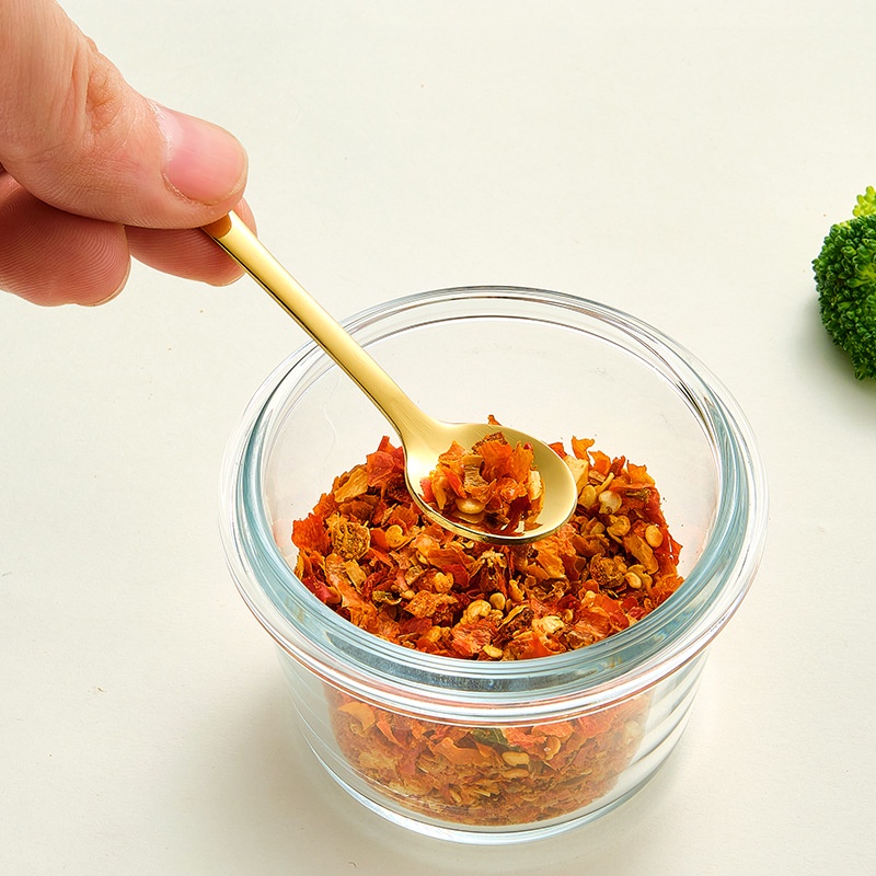 Muỗng Cà Phê / Gia Vị Bằng Thép Không Gỉ 304 Hình Tròn Nhỏ 7.5cm