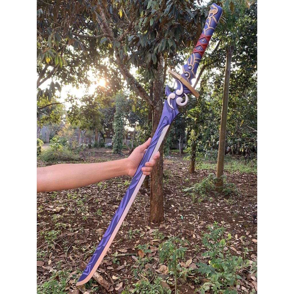 Mô hình Mộng Tưởng Nhất Tâm của Raiden Shogun bằng foam PU 106cm - Genshin Impact | Baystore