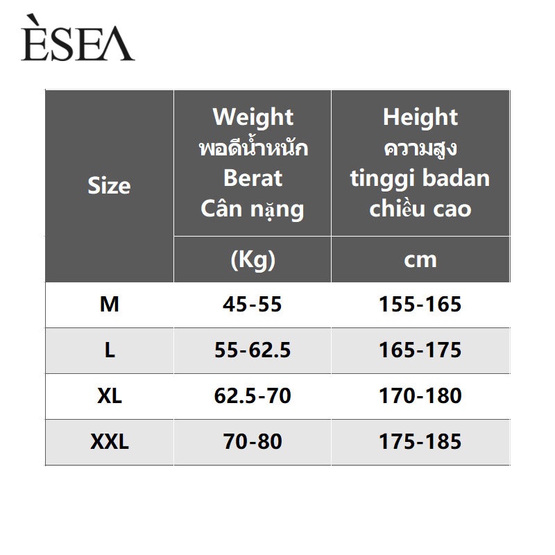 Esea Áo Khoác Phao Dày Dặn Màu Trơn Đơn Giản Thời Trang Mùa Đông Kiểu Mỹ Ấm Áp Có Thể Mặc Cả Nam Và Nữ