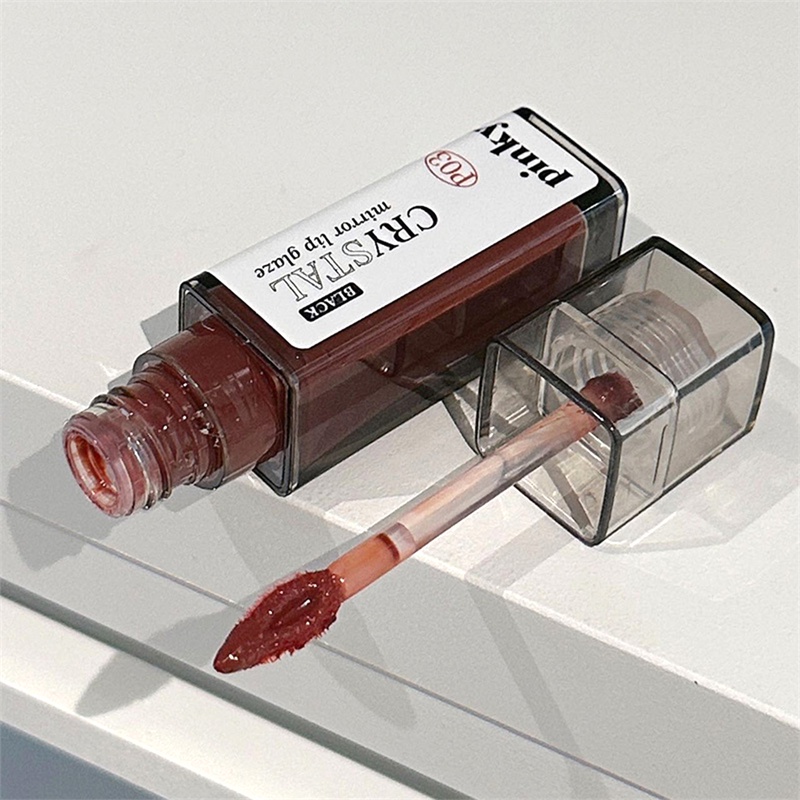 Son Bóng pingkyfocus Màu Trong Suốt Chống Thấm Nước Và Không Phai Màu HB