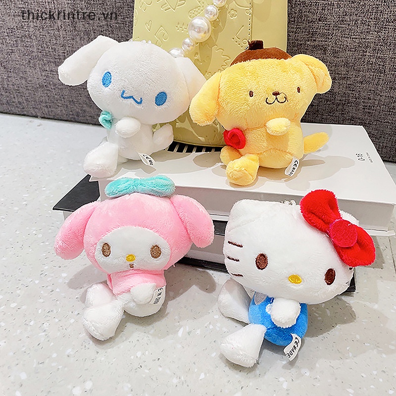 Th Móc Khóa Hình sanrio my melody kuromi cinnamoroll hello kitty Nhồi Bông Đáng Yêu Cho Nữ vn