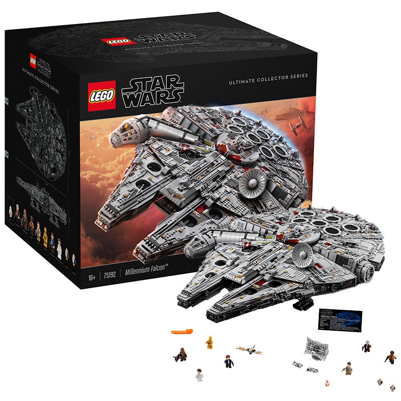 Mô hình LE GO Star Wars - Siêu Phẩm Phi Thuyền Millennium Falcon hàng siêu nét