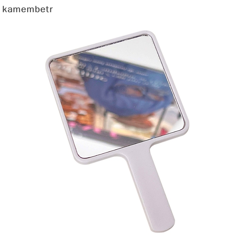 Kam Gương Trang Điểm Cầm Tay Hình Vuông Nhỏ Gọn Họa Tiết Hoạt Hình Xinh Xắn Cho Nữ