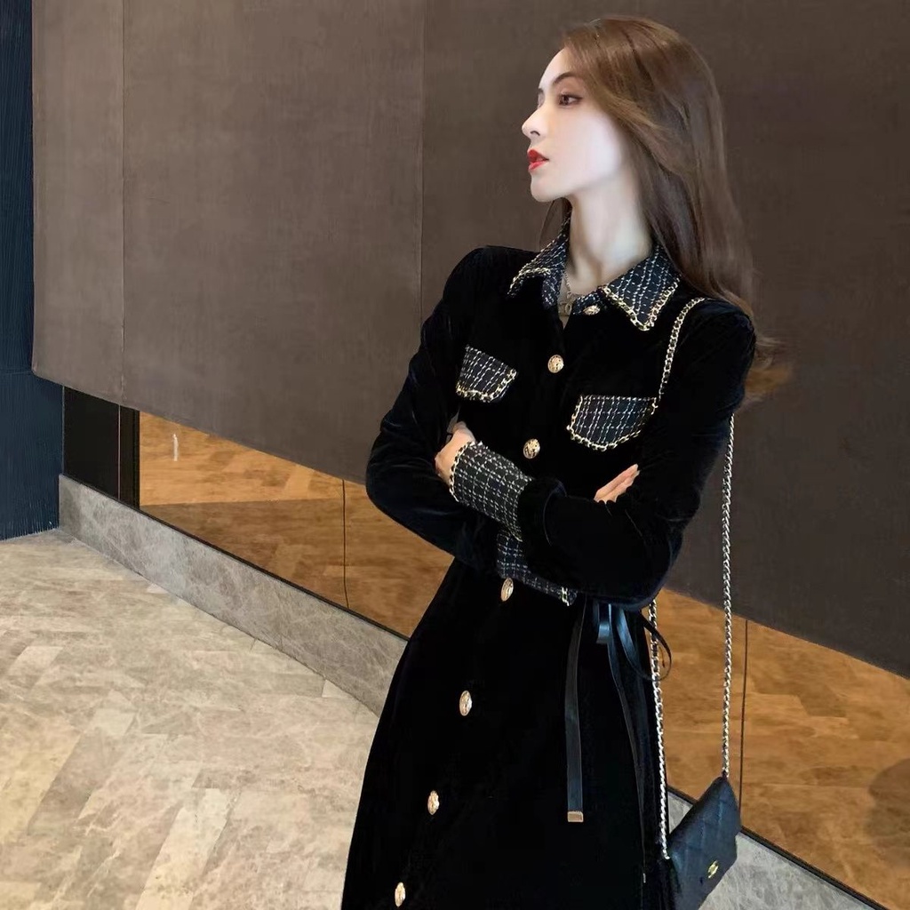 Đầm Nữ Tay Dài Kiểu Dáng Thời Trang Quyến Rũ