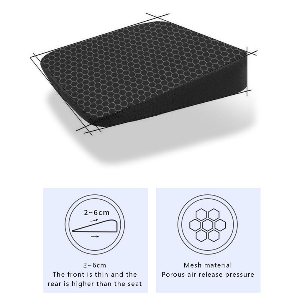 Đệm Lót Ghế Ngồi Xe Hơi yn Dày Dặn Tăng Chiều Cao