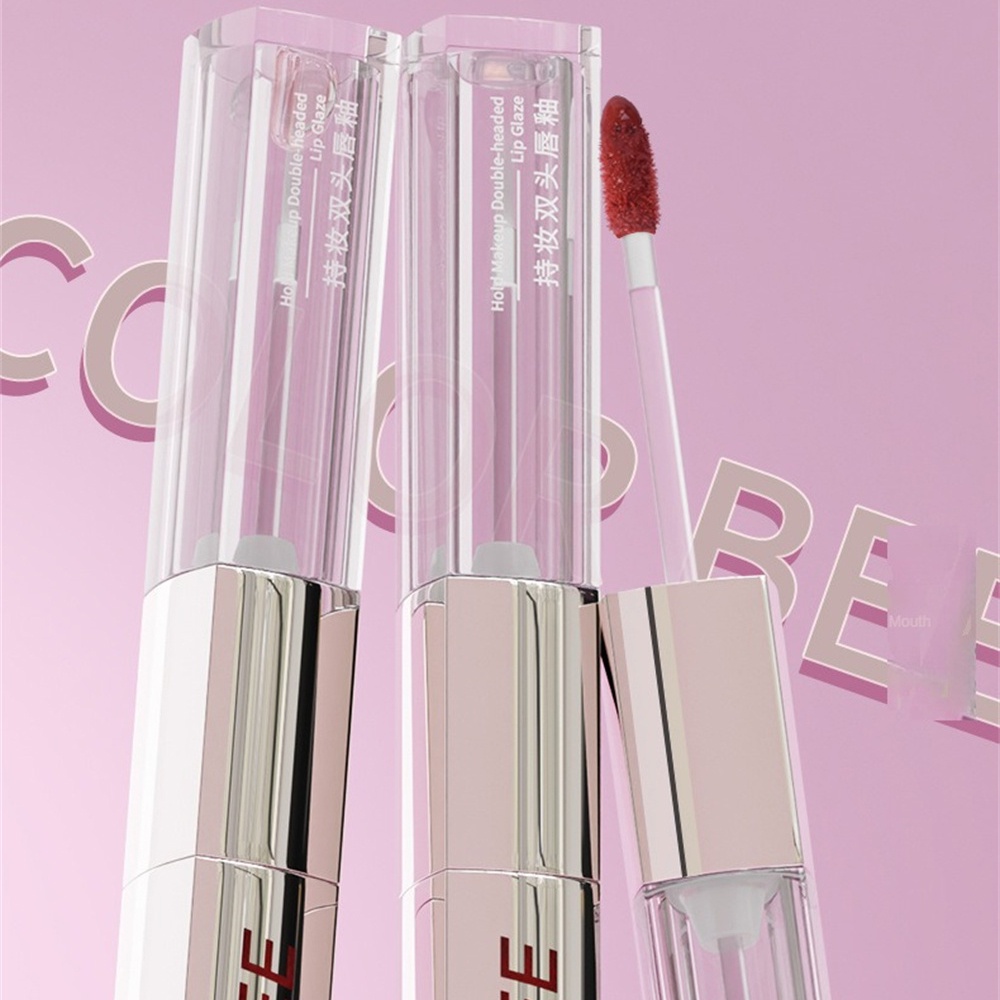 Son tint colorbee 7 Màu Hai Đầu - Son Bóng Gương Lâu Trôi Và Không Dễ Dính Chống Thấm Nước Trang Điểm Mùa Đông Mới