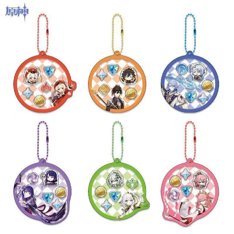 Genshin Mô Hình Nhân Vật Hoạt Hình xiao hu Taahida Kaiedehara kazuha Bằng acrylic Cho Nam Và Nữ