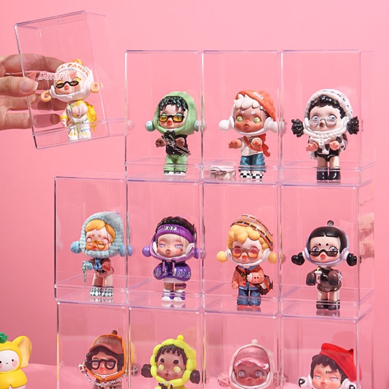 Hộp Trưng Bày Búp Bê Bí Ẩn Bằng acrylic Trong Suốt Chống Bụi