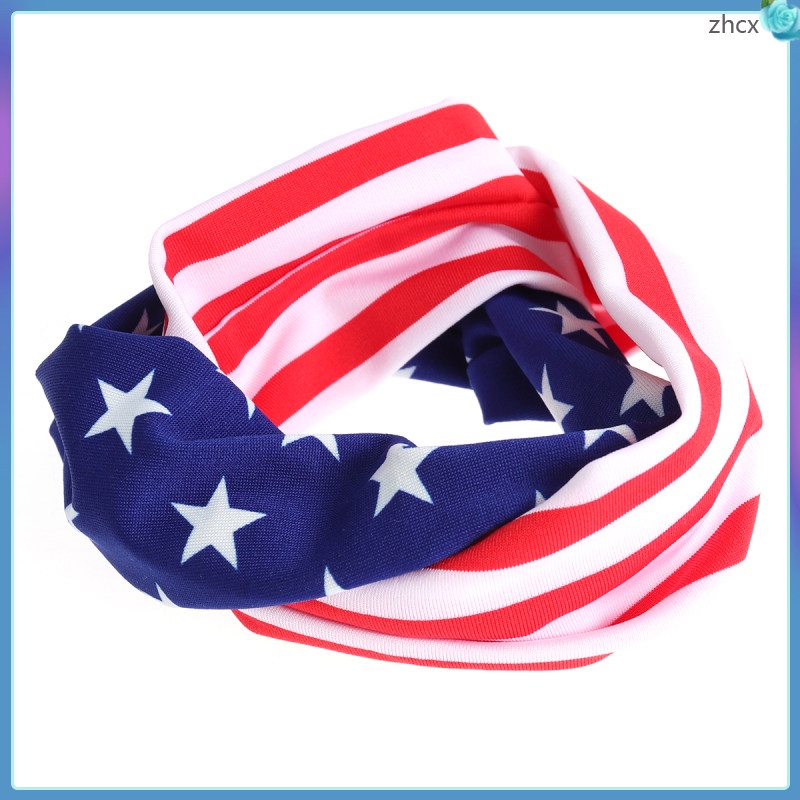 Băng Đô Cài Tóc 4th Hình Lá Cờ Zhihuicxicx Cho Bé Gái