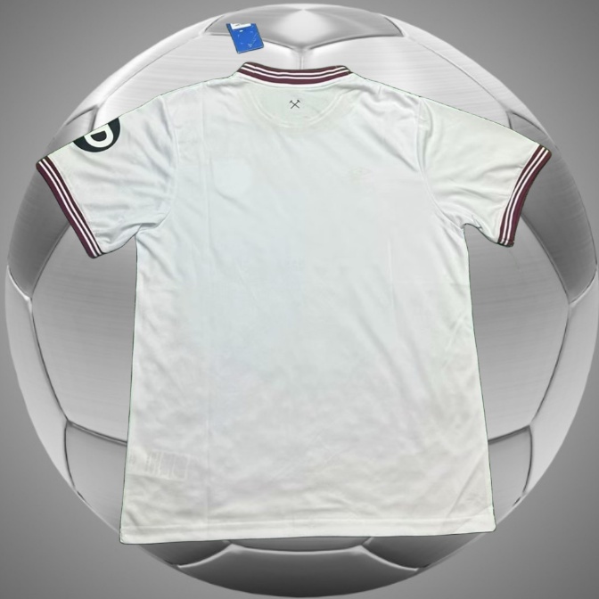 Sân Khách Tây Ban Nha Chất Lượng Cao Số 23 / 24 Của west ham united Và Số 3rd Có Thể Thêm Số Lượng s-2xl