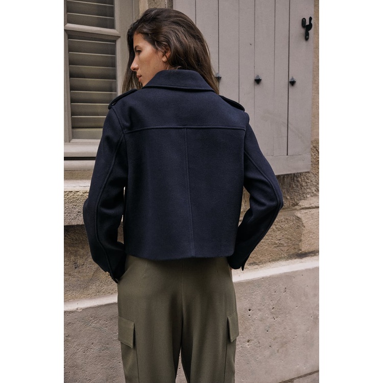 Áo khoác dạ Zara authentic