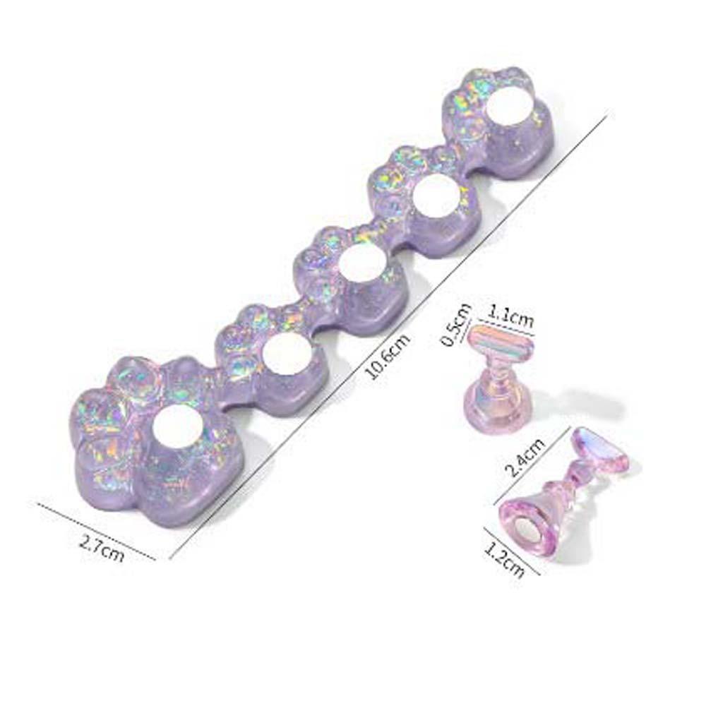 Giá Đỡ Trưng Bày Móng Tay Giả Hình Chân Mèo Tiện Dụng