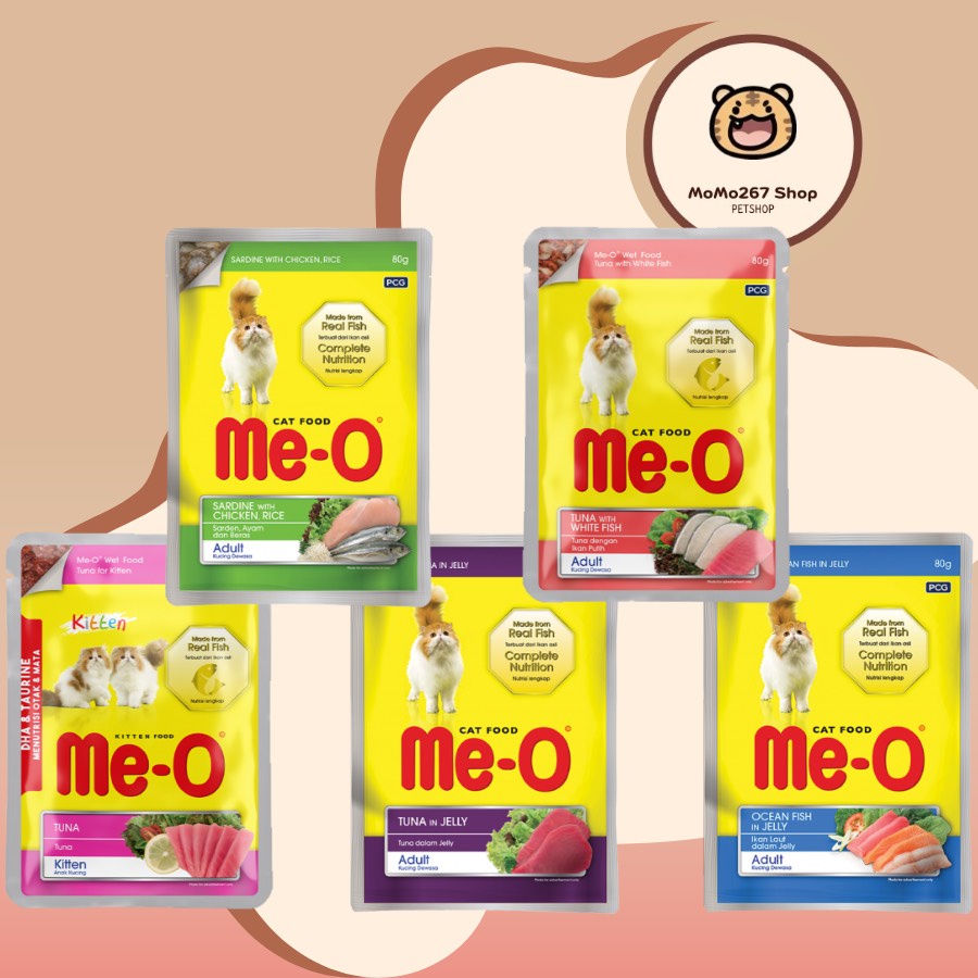 Pate cho mèo Me-O 80g