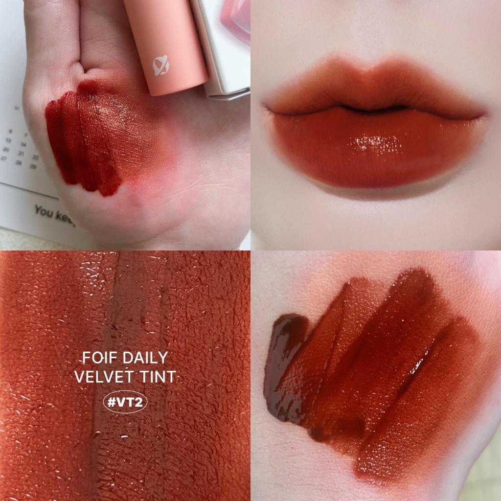 Son Kem Lì Thuần Chay Mịn Mượt Lâu Trôi FOIF