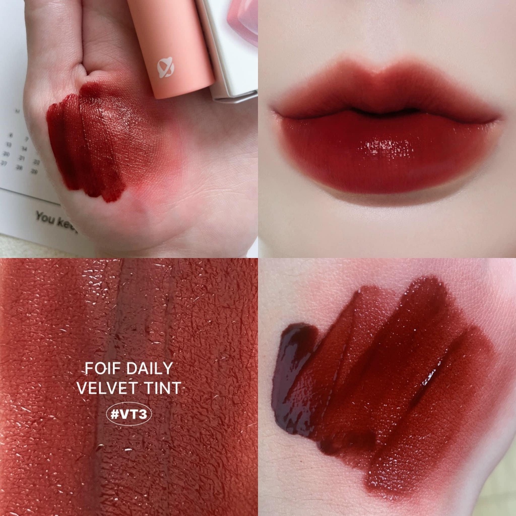 Son Kem Lì Thuần Chay Mịn Mượt Lâu Trôi FOIF