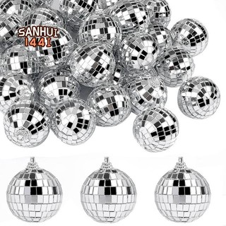 Set 30 quả cầu gương phản chiếu 2 inches trang trí cây thông noel