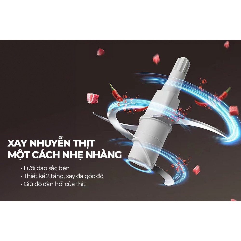 Máy xay thịt Sunhouse SHD5403 cối thủy tinh - SẢN PHẨM MỚI - Bảo hành 12 tháng