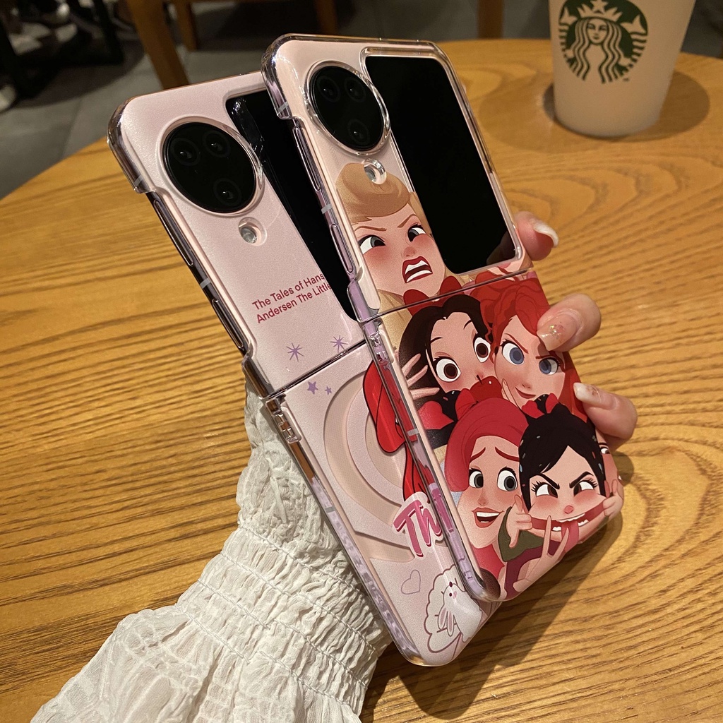 Ốp Điện Thoại Nắp Gập In Hình Hoạt Hình Cho oppo find n3 flip