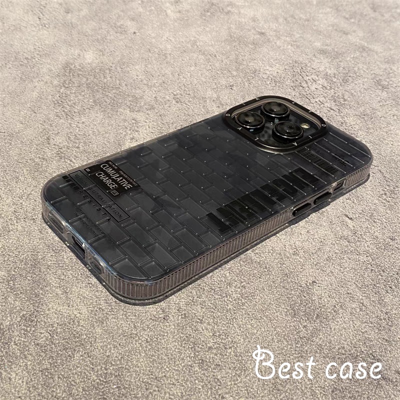 Ốp Điện Thoại Họa Tiết Gạch Rằn Ri Cho iphone 15 14 13 12 11 pro max