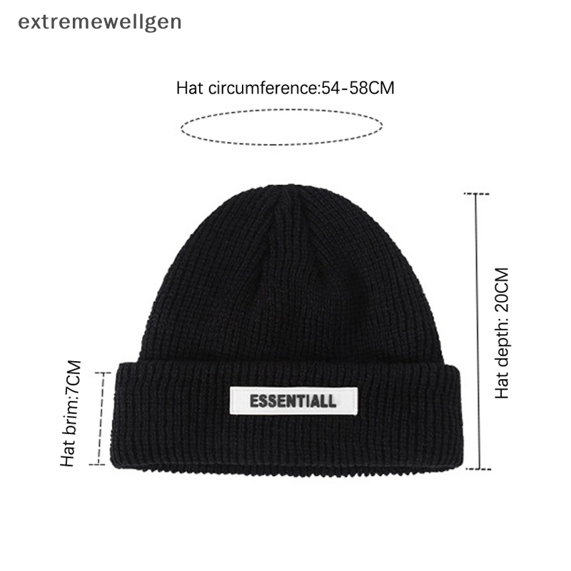 Mũ len Essential nam nữ, nón len đẹp phong cách hàn quốc