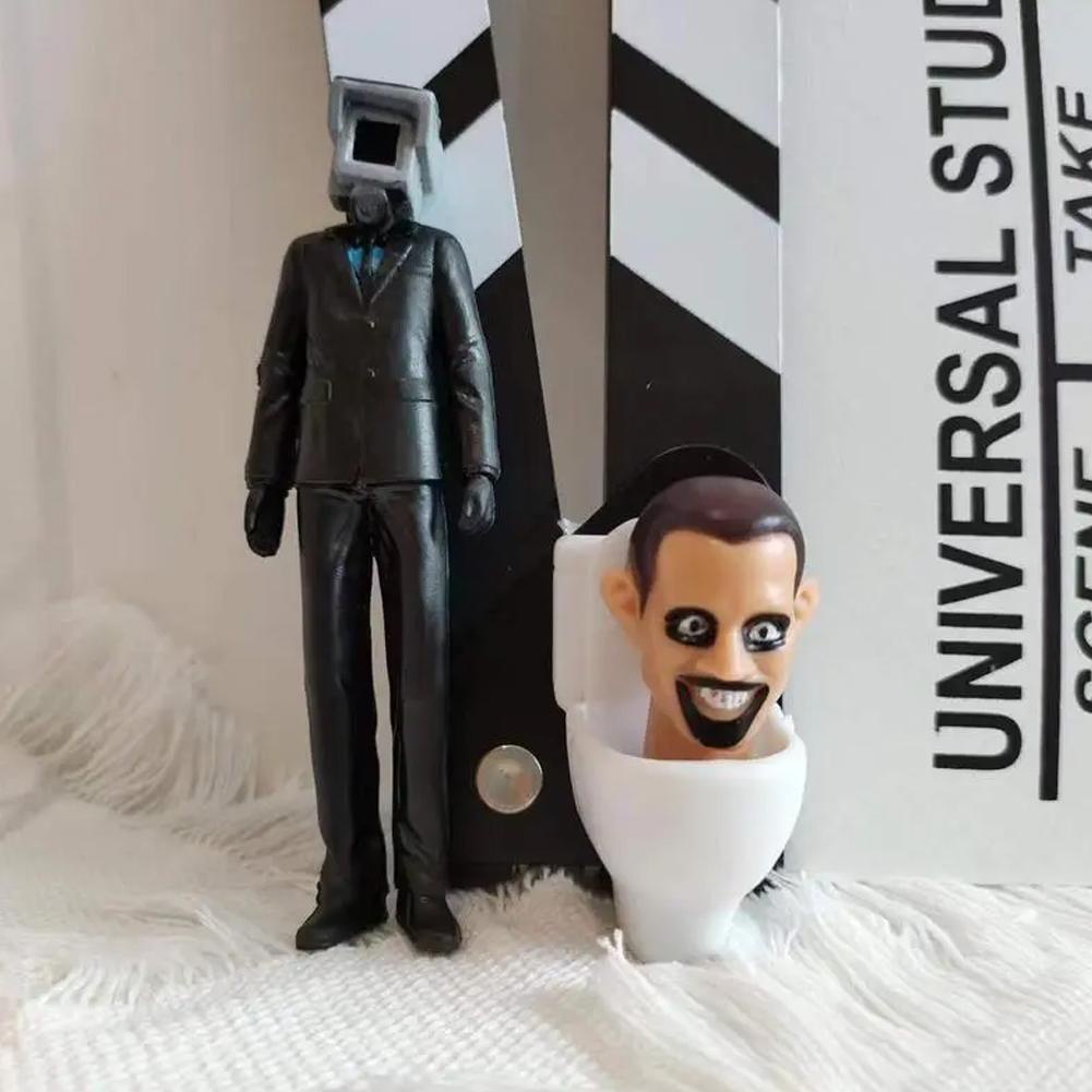 Skibidi Mô Hình Nhân Vật Trượt Tuyết g9v6 Trang Trí Nội Thất Xe Hơi