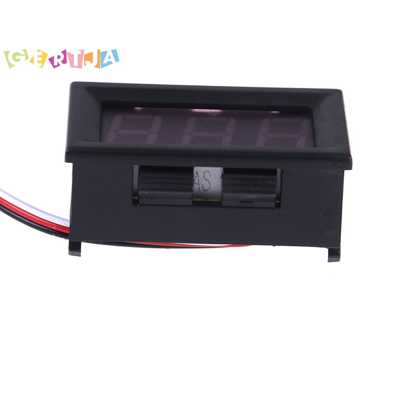 Vôn Kế Kỹ Thuật Số dc 0-30v 3 Dây Màn Hình led Cho Xe Hơi Động Cơ