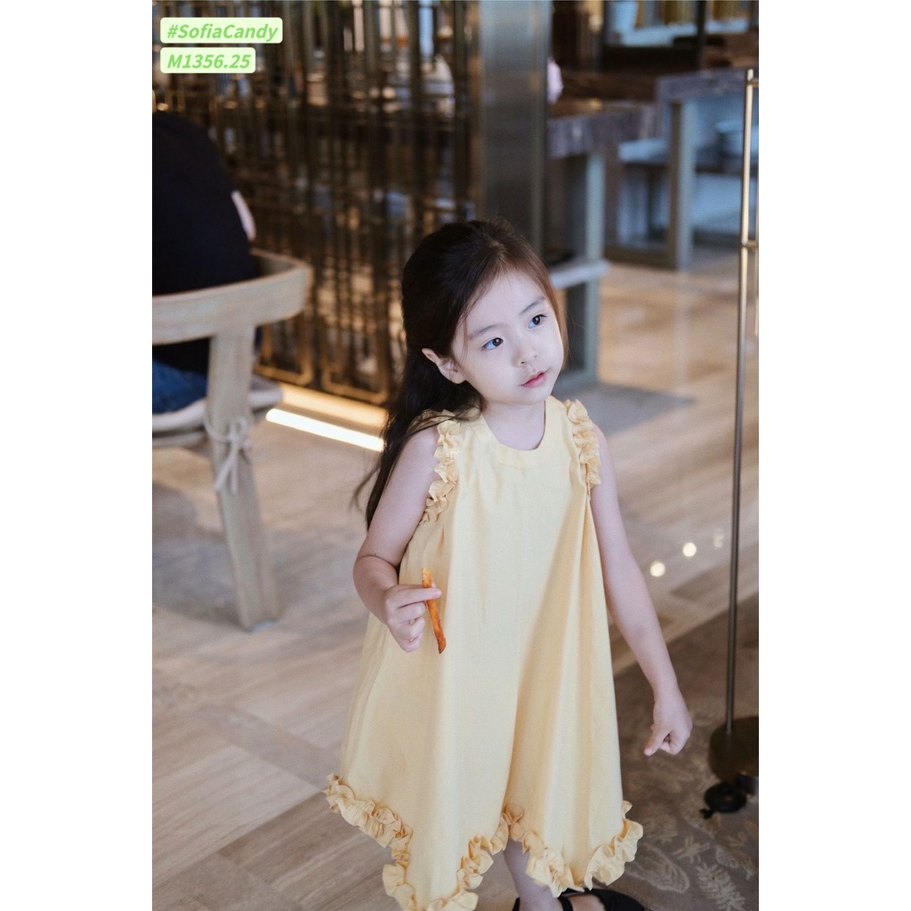 Đầm Hồng Trơn Bé Gái 10-40kg - Nụ Nọng Kids