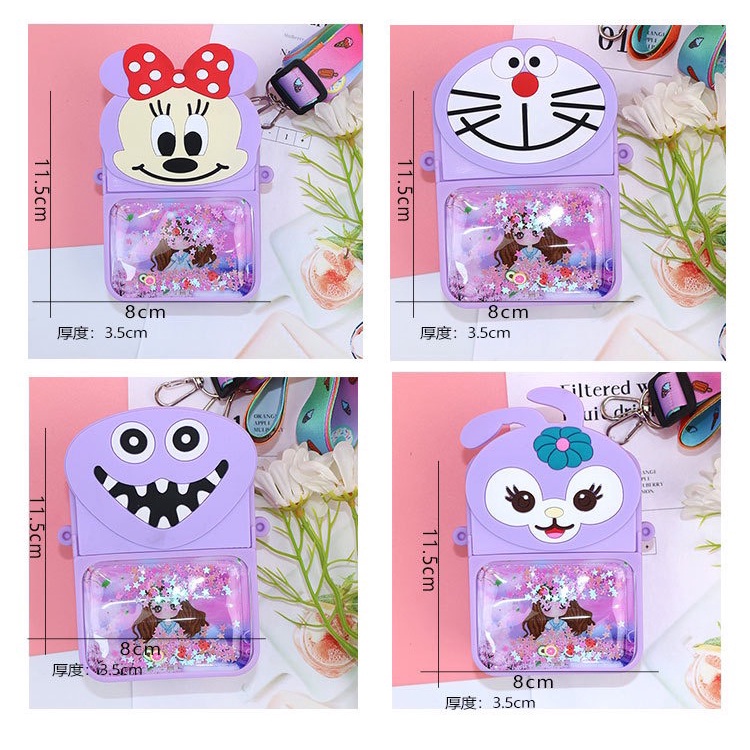 Túi sakim pop it cho bé gái dễ thương giá rẻ Aphin đeo chéo, bóp bong bóng giảm căng thẳng