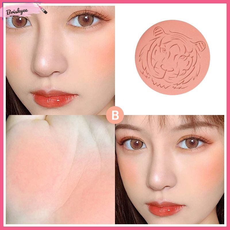 BriskyeeBảng má hồng làm sáng da tự nhiên cho người mới bắt đầu