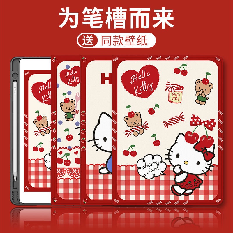 Bao Da Máy Tính Bảng Chống Sốc Có Ngăn Đựng Bút Chì Cho ipad 2021 8th / 9th / 10th 2022 pro11 air5 / 4 / 3 mini6 5 4