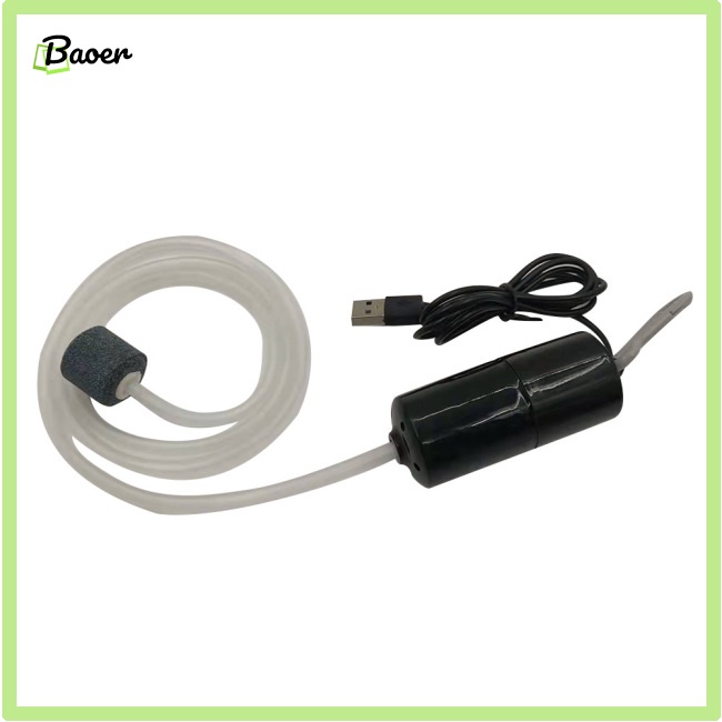 Máy Bơm Oxy mini 100% Chính Hãng Sạc usb Không Gây Tiếng Ồn Cho Bể Cá