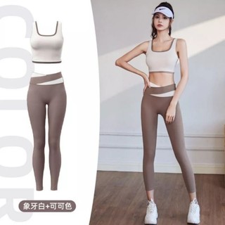  Bộ tập Gym LULY SPORT chất thun nhẹ,mát co giãn thoải mái,Mút ngực may liền,độ dày vừa . 