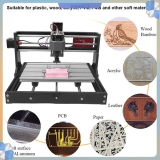 Mini giay cnc 3018 pro/máy khắc mini bộ định tuyến diy cho gỗ nhựa acrylic 110‑240v