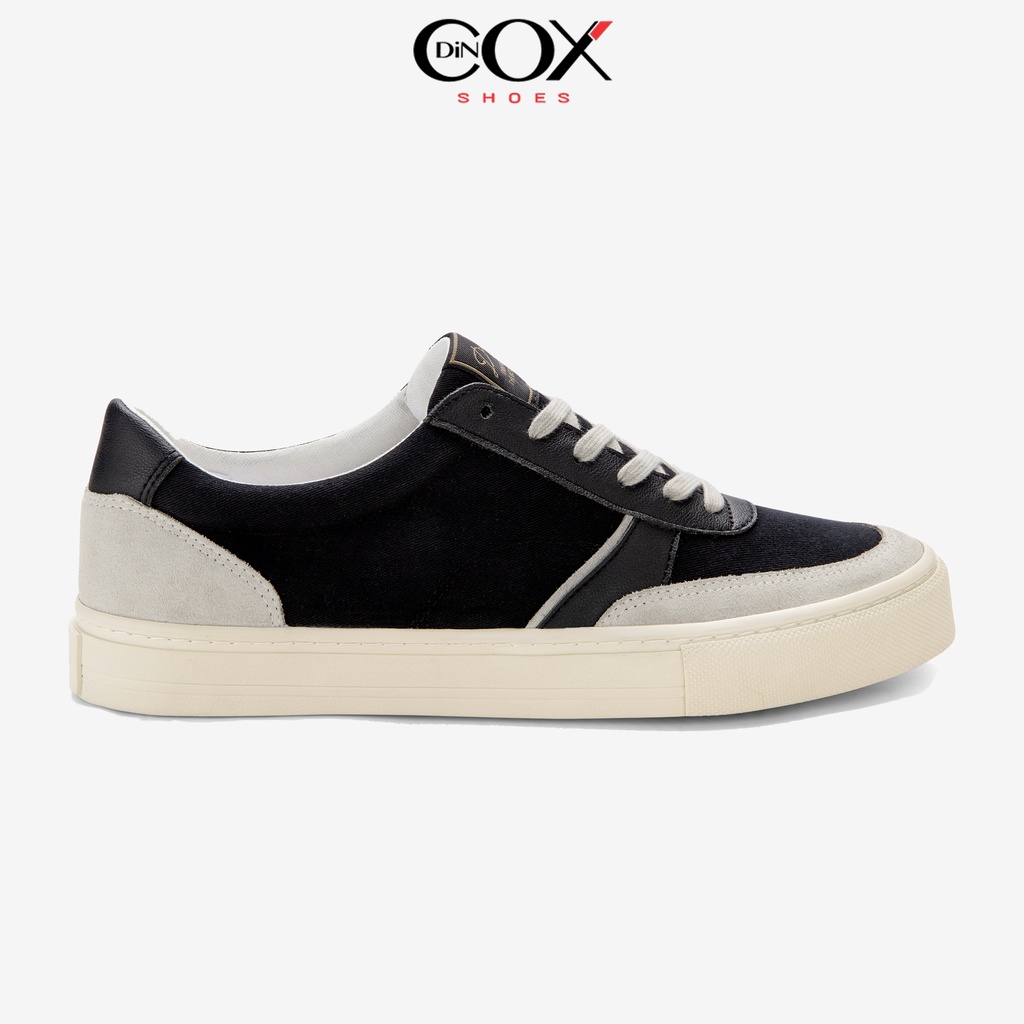 Giày Sneaker Nam E13 Black Sang Trọng Thanh Lịch Dincox