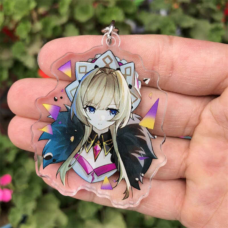 Móc khoá Genshin Impact Fatui Doctor Dottore Regrator Pantalone Anime Manga Nhật Bản Phụ Kiện Trang Trí Túi xách Balo