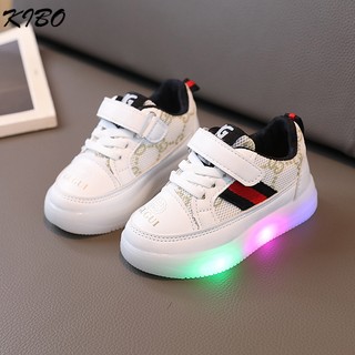 Mới Giày Thể Thao Đế Mềm Có Đèn Led Cho Bé